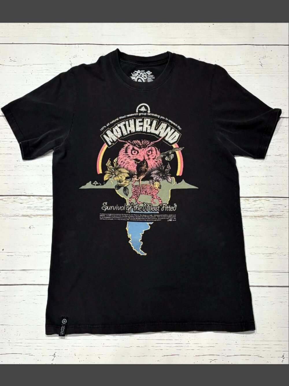 LRG Men's Motherland Survival T-Shirt Size Medium